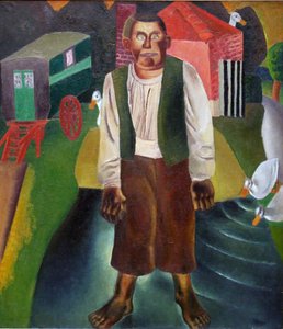 Idiootti lammen rannalla